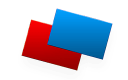 Blue Red Card